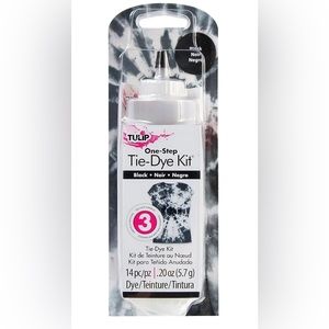 🔴3/$18 NWT Tulip One-Step Tie-Dye Kit Tulip Fabric Dye - Black